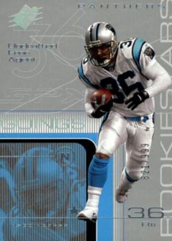 Nick Goings 2001 SPx #136a Base /999 Rookie RAW