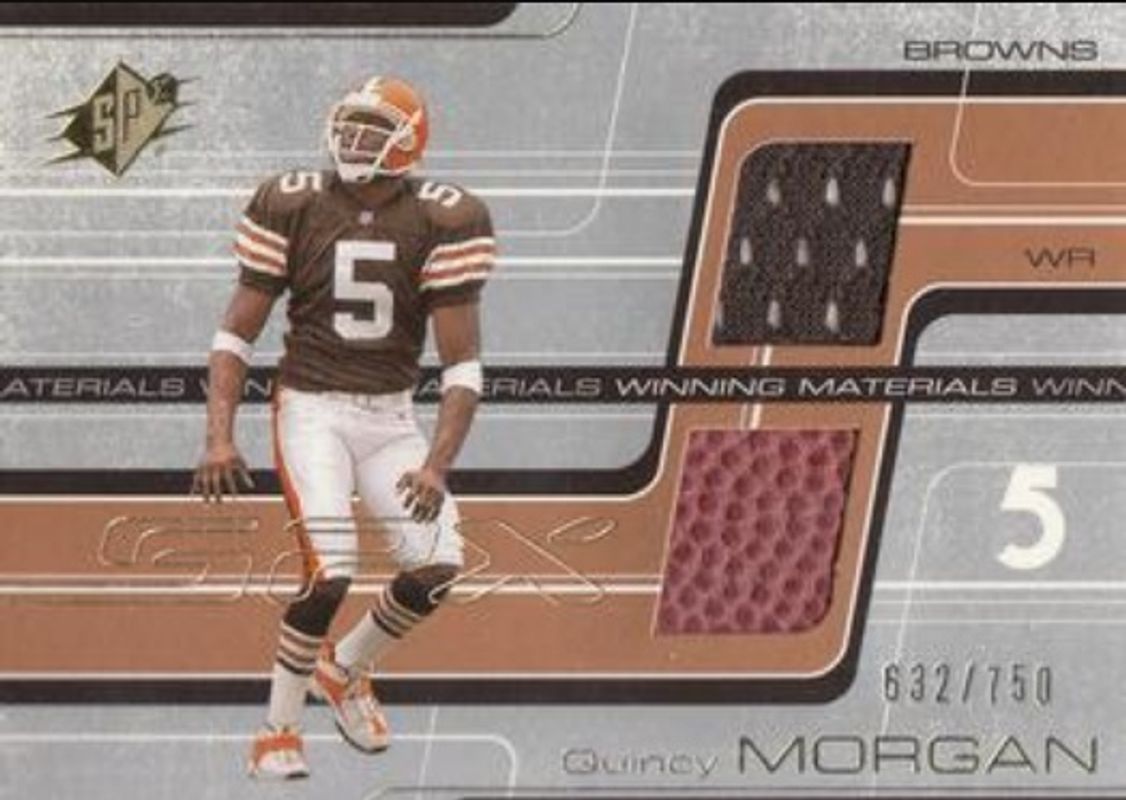 2001 SPx #WM-QM Winning Materials /750
