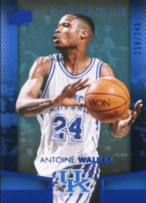 2014 Upper Deck Letterman #33 Blue /249