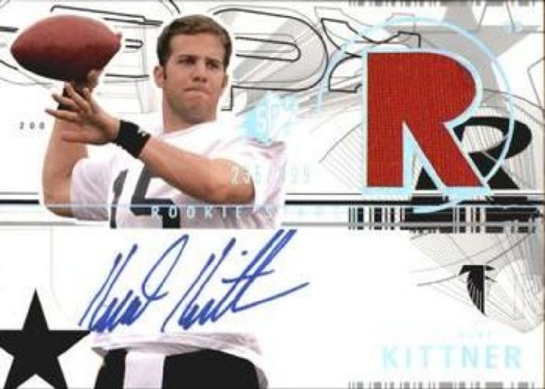 Kurt Kittner 2002 SPx #152 Base Rookie /1500 RAW