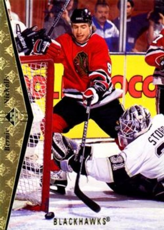 Bernie Nicholls 1994 SP #25 Base RAW