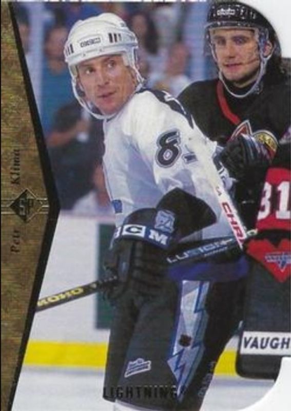Petr Klima 1994 SP #110 Die-Cut RAW