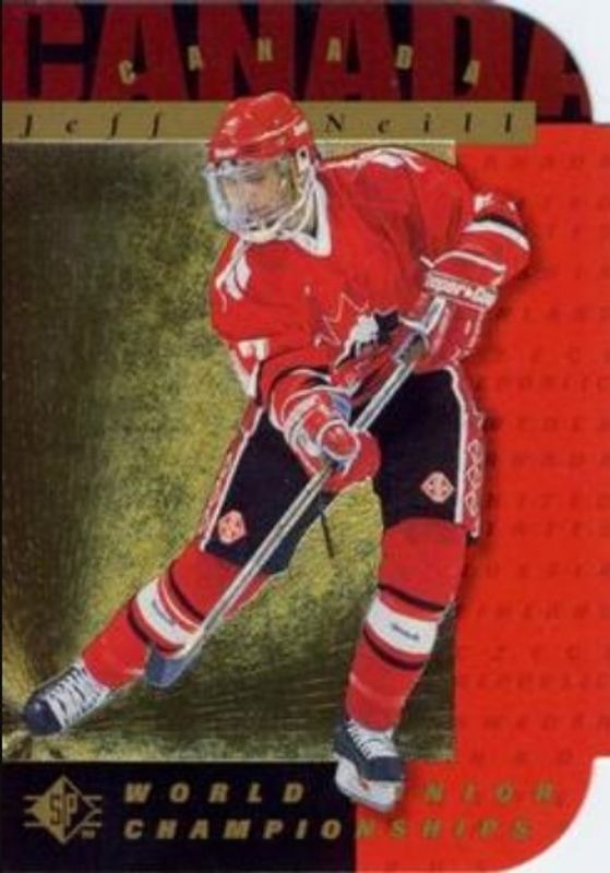 Jeff O'Neill / Jeff O'Neill 1994 SP #152 Die-Cut RAW
