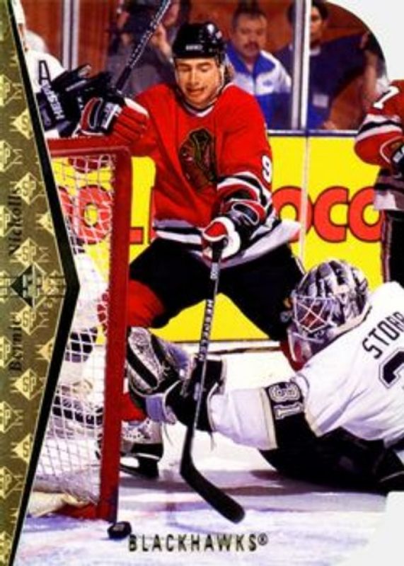 Bernie Nicholls 1994 SP #25 Die-Cut RAW