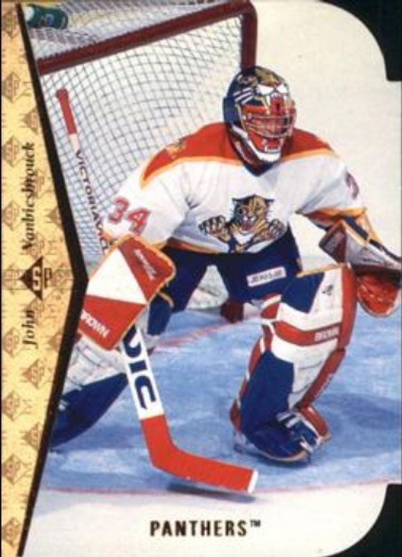 John Vanbiesbrouck 1994 SP #44 Die-Cut RAW