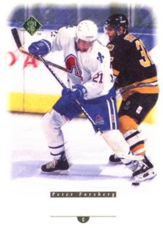 Peter Forsberg 1994 SP #2 Premier SP RAW