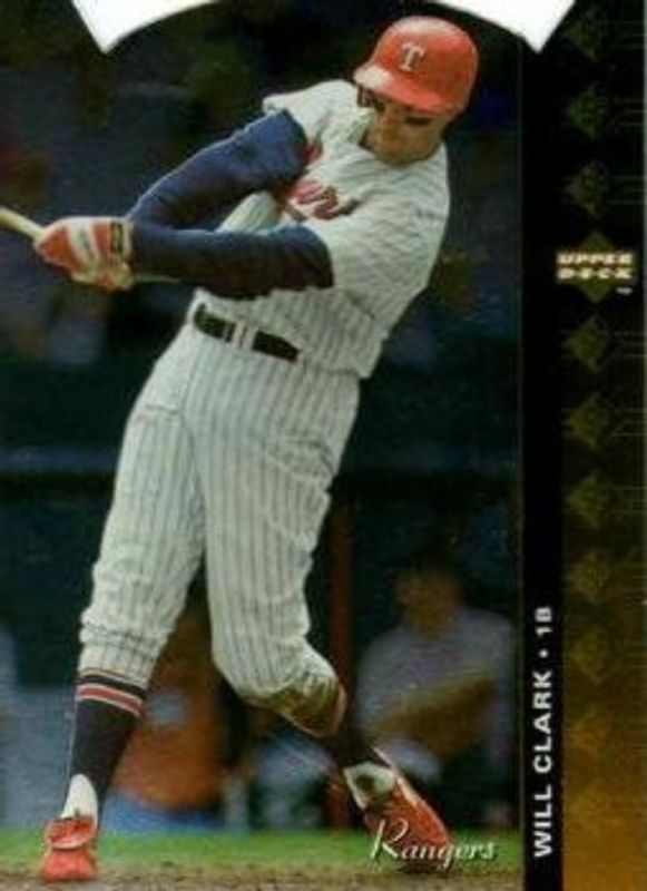 Will Clark 1994 SP #147 Foil Die-Cut RAW
