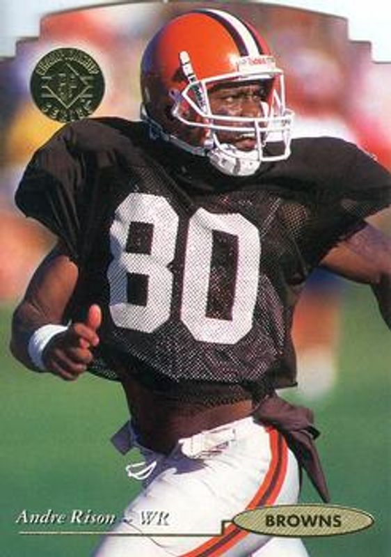 Andre Rison 1995 SP Championship #87 Die-Cut RAW