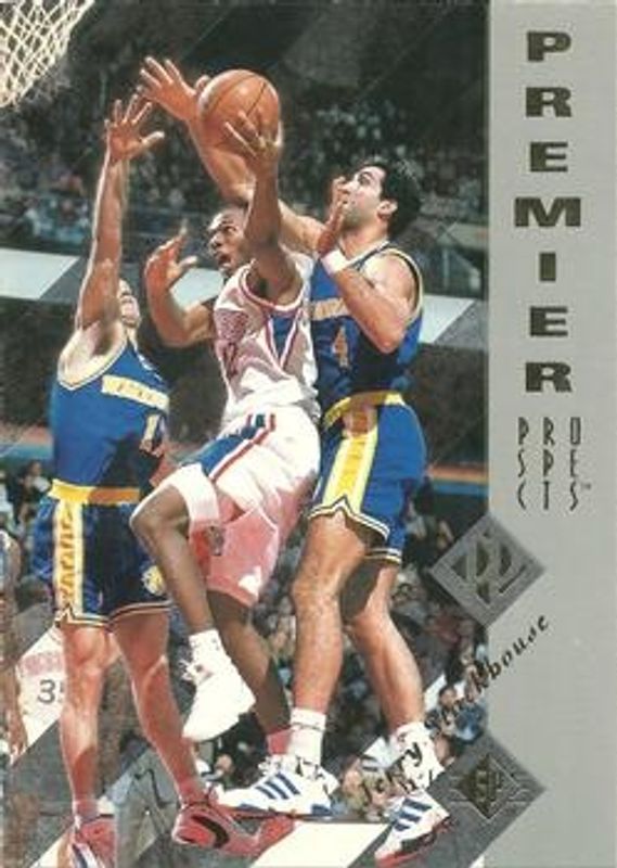 Jerry Stackhouse 1995 SP #161 Base Rookie RAW