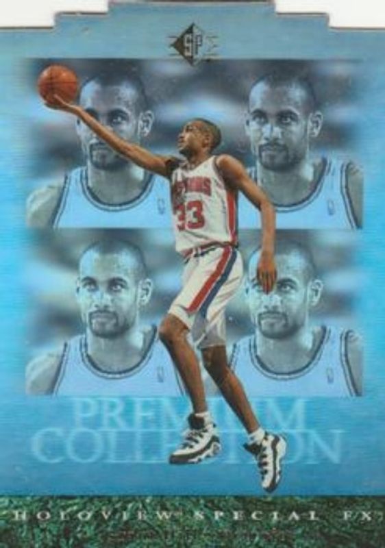 Grant Hill 1995 SP #10 Premium Collection Holoview - Special F/X RAW