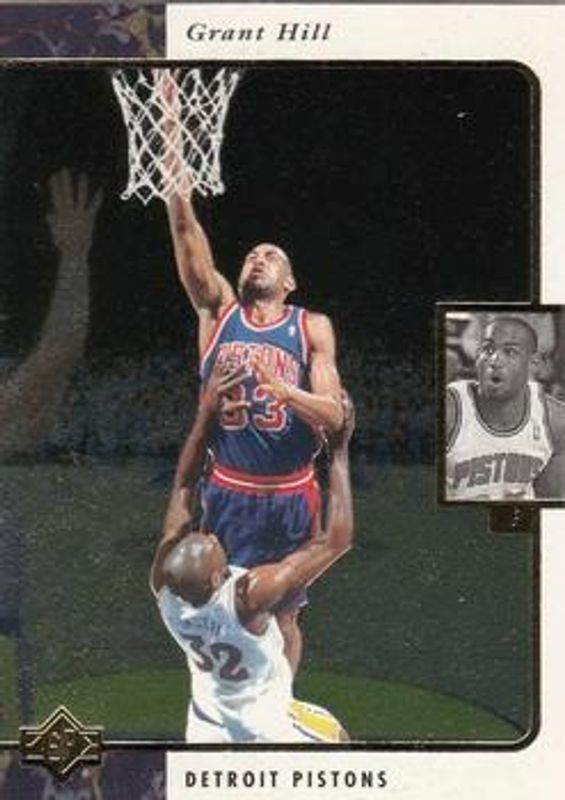 Grant Hill 1995 SP #40 Base RAW
