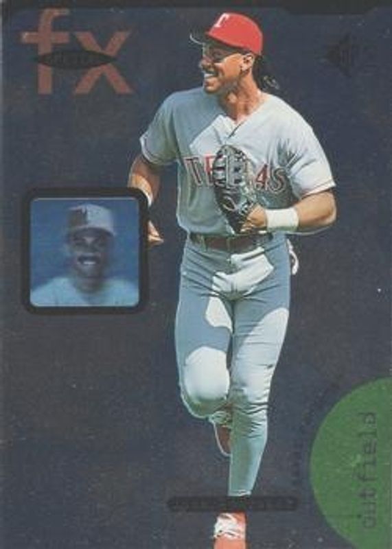 Juan Gonzalez 1995 SP #22 Special FX RAW