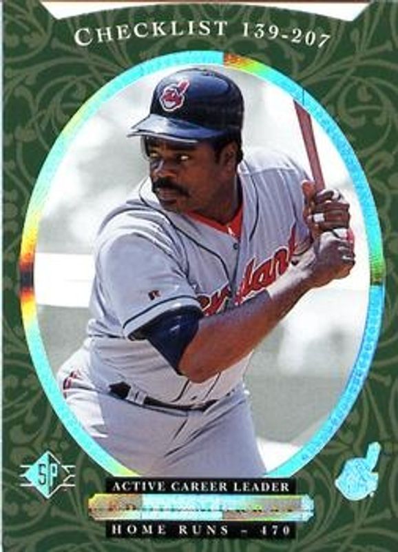 Eddie Murray 1995 SP #27 Base RAW