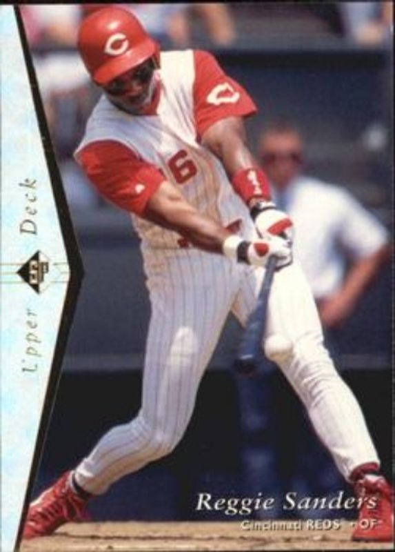 Reggie Sanders 1995 SP #41 Superbafoil RAW