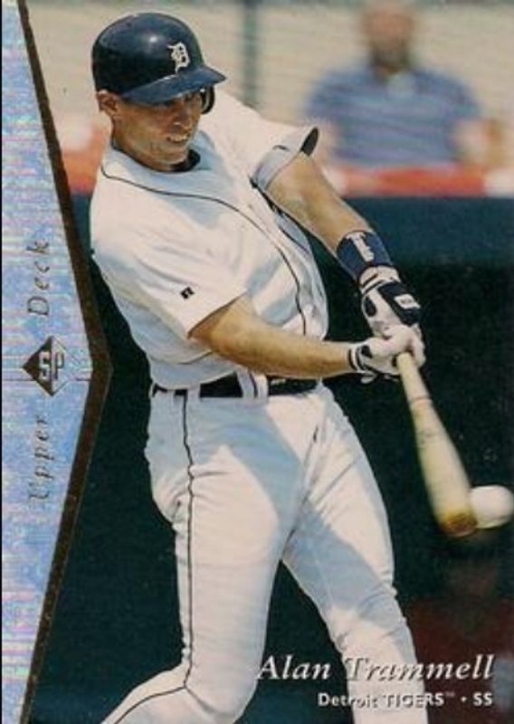 Alan Trammell 1995 SP #154 Superbafoil RAW