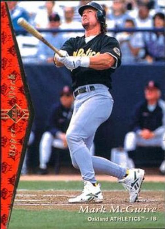 Mark McGwire 1995 SP #185 Base RAW