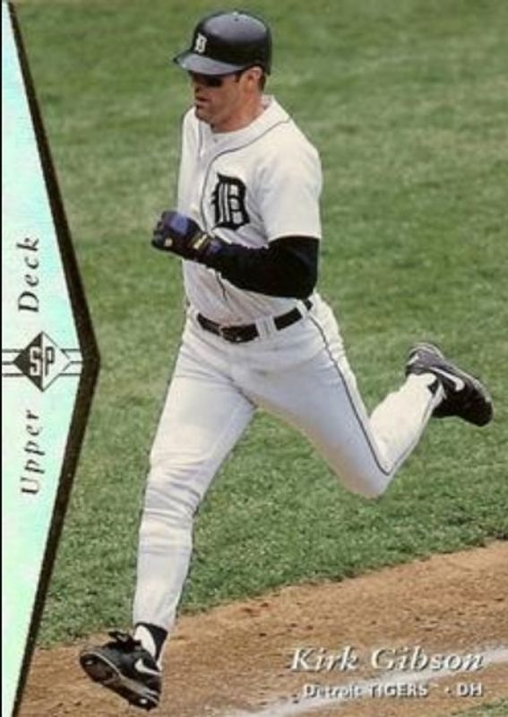 Kirk Gibson 1995 SP #156 Superbafoil RAW
