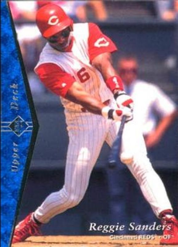 Reggie Sanders 1995 SP #41 Base RAW