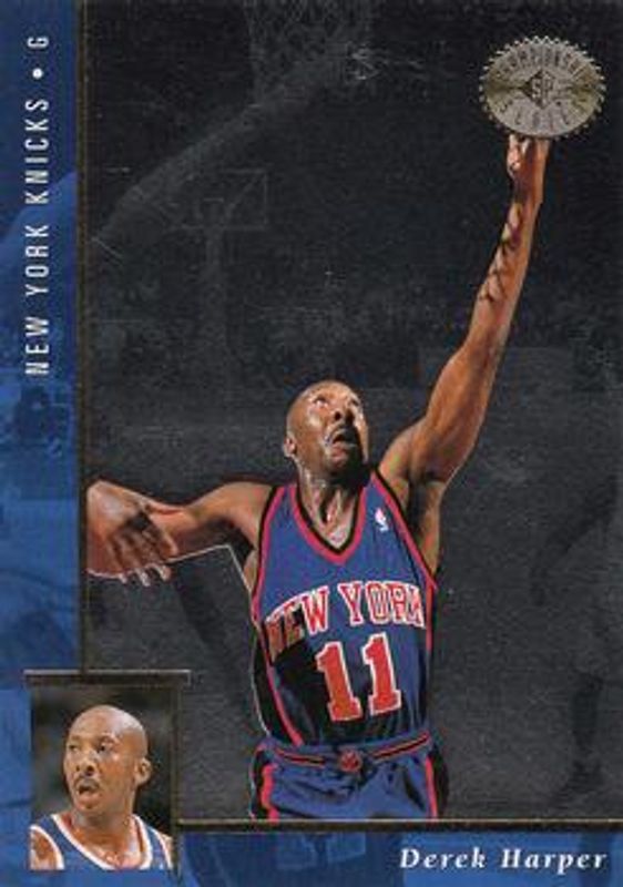 Derek Harper 1995 SP Championship #71 Base RAW