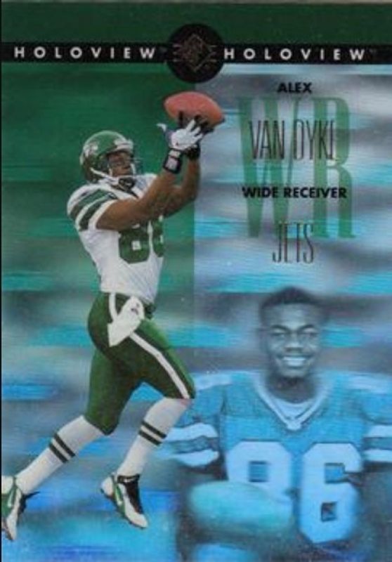Alex Van Dyke 1996 SP #41 Holoview Rookie RAW