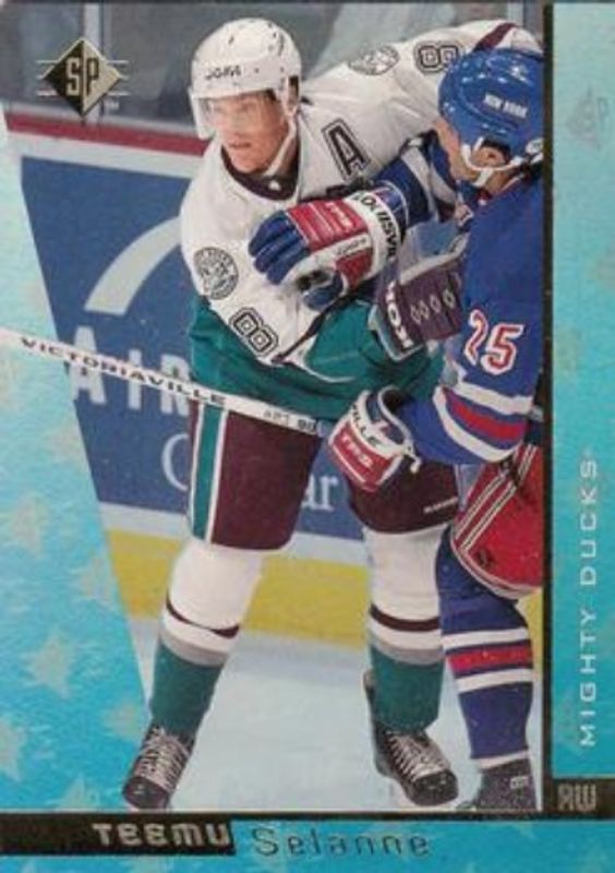 Teemu Selanne 1996 SP #2 Base RAW
