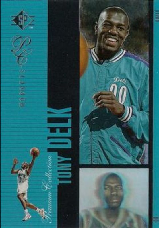 Tony Delk 1996 SP #PC4 Premium Collection Rookie RAW