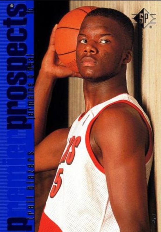 Jermaine O'Neal 1996 SP #143 Premier Prospects Box Set Rookie RAW