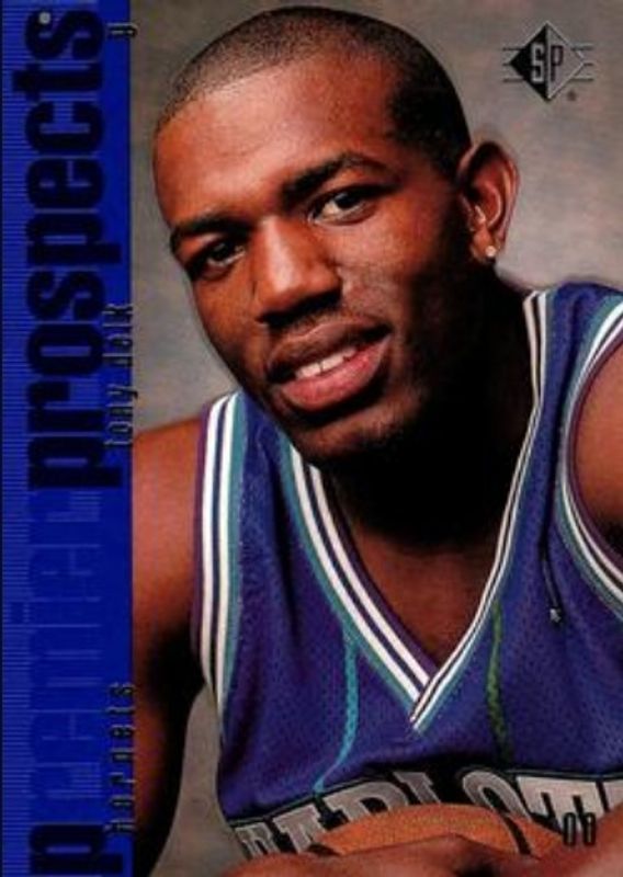 Tony Delk 1996 SP #128 Base Rookie RAW