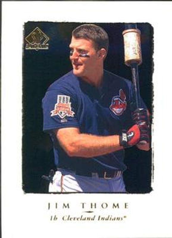 Jim Thome 1998 SP Authentic #80 Base RAW