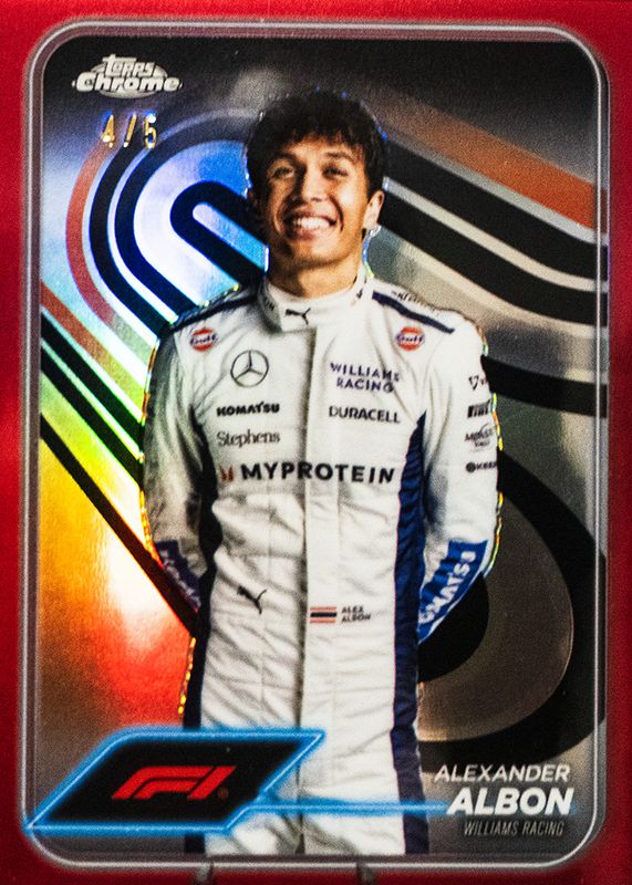 2024 Topps Chrome Formula 1 #19 Red Refractor /5