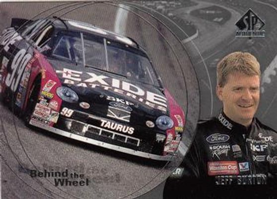 1998 SP Authentic #BW4 Behind the Wheel
