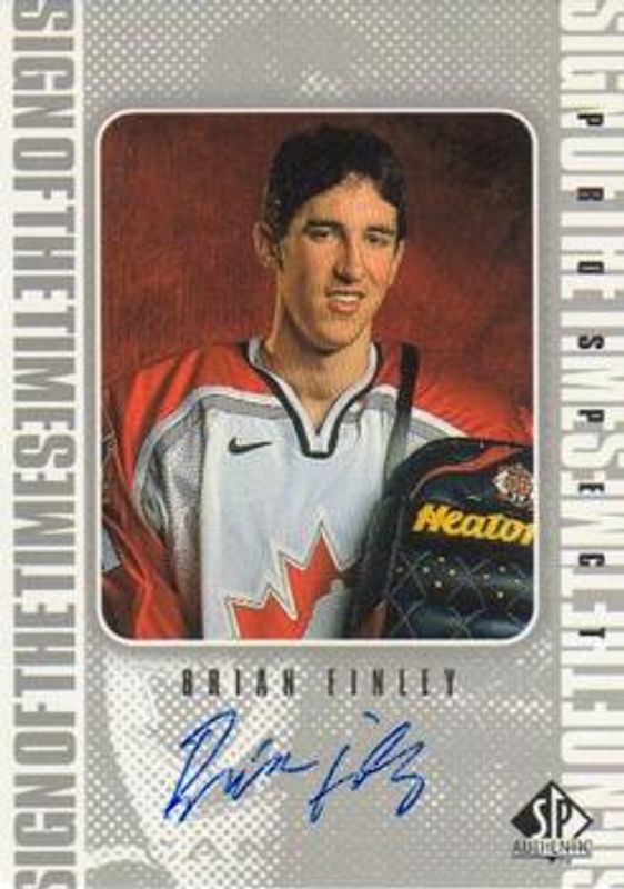 1998 SP Authentic #BF Sign of the Times