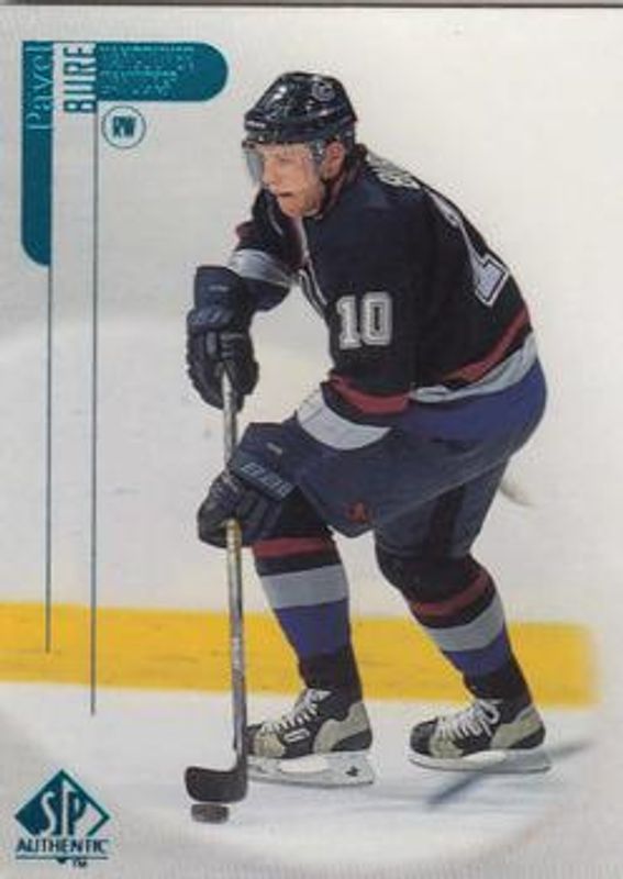 Pavel Bure 1998 SP Authentic #86 Base /2000 RAW