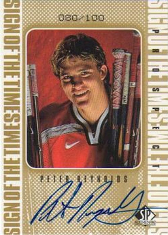 1998 SP Authentic #PRE Sign of the Times - Gold /18