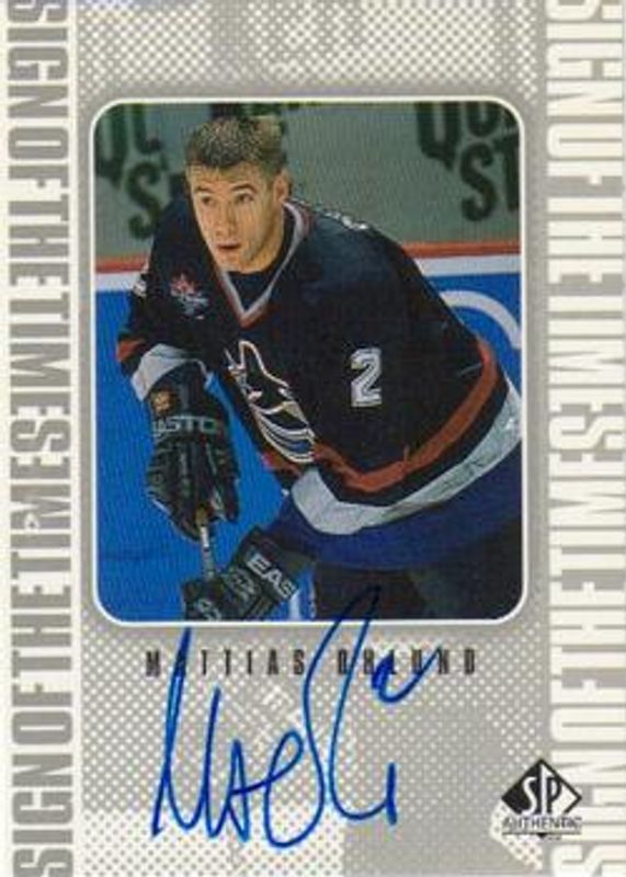 1998 SP Authentic #MO Sign of the Times