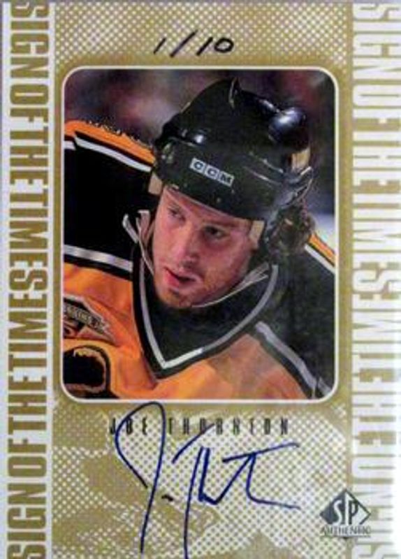 1998 SP Authentic #JT Sign of the Times - Gold /18