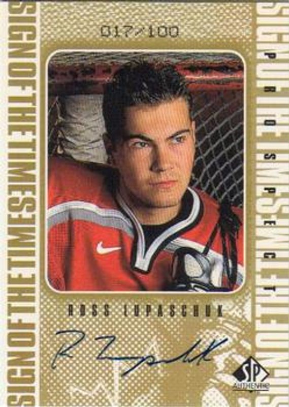 1998 SP Authentic #RL Sign of the Times - Gold /18