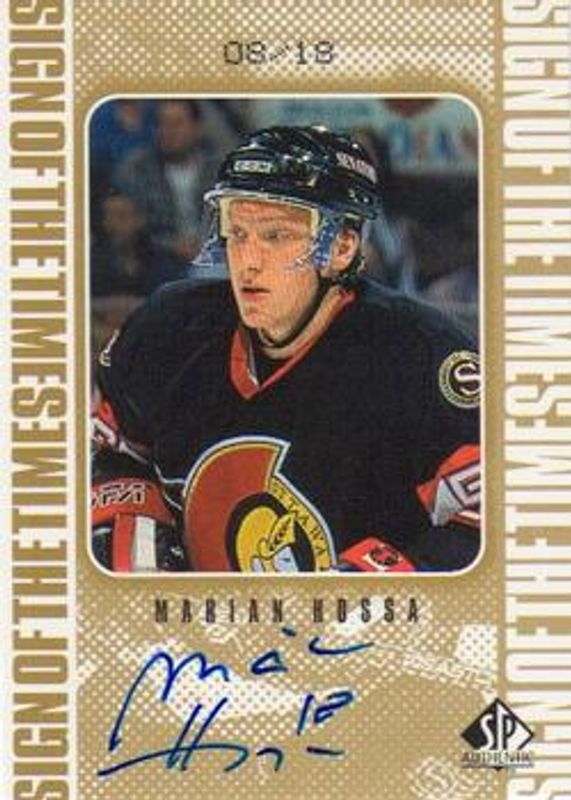 1998 SP Authentic #MH Sign of the Times - Gold /18