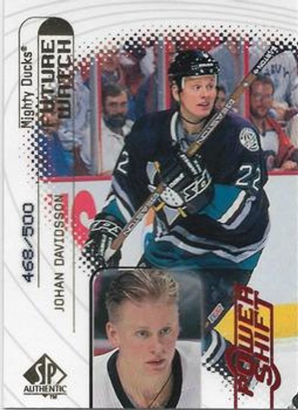 1998 SP Authentic #91 Power Shift /500