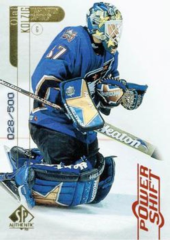 1998 SP Authentic #87 Power Shift /500