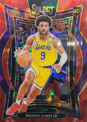 2024 Select #90 Concourse Red Cracked Ice