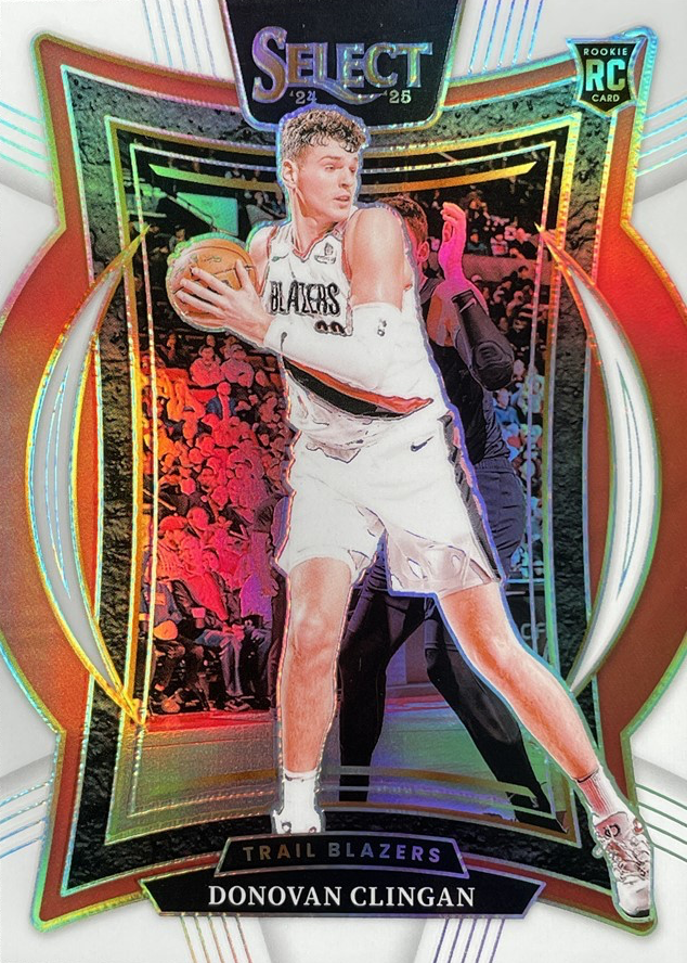 Donovan Clingan 2024 Select #69 Concourse White /149 Price Guide