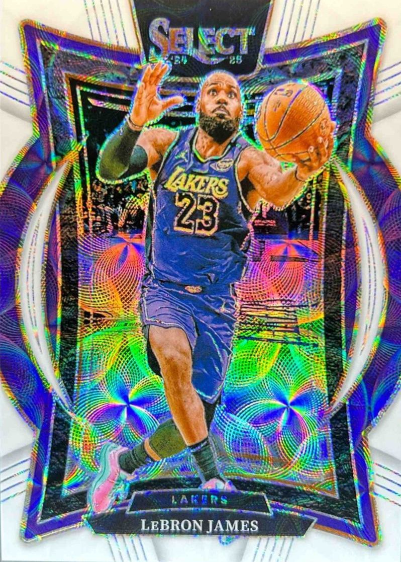 LeBron James 2024 Select #54 Concourse White Scope /35 Price Guide