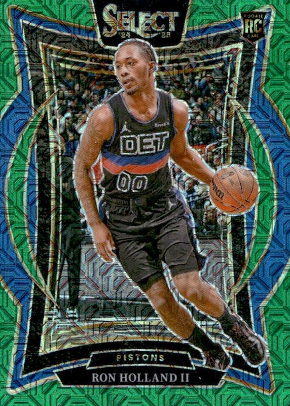 Ron Holland II 2024 Select #74 Concourse Green Mojo Rookie RAW