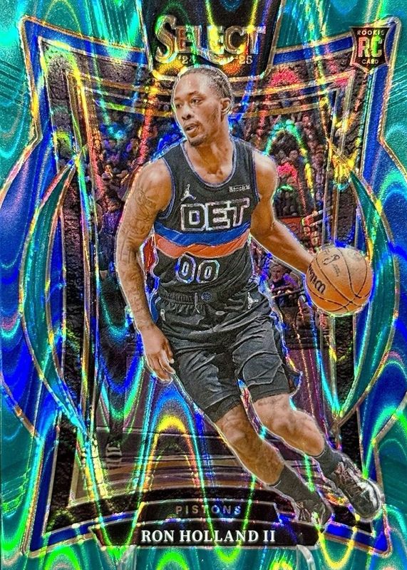 Ron Holland II 2024 Select #74 Concourse Green Tectonic Rookie RAW