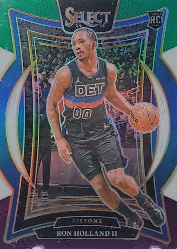 Ron Holland II 2024 Select #74 Concourse Green White Purple Rookie RAW