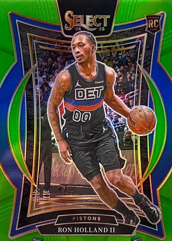 Ron Holland II 2024 Select #74 Concourse Neon Green /75 Rookie RAW