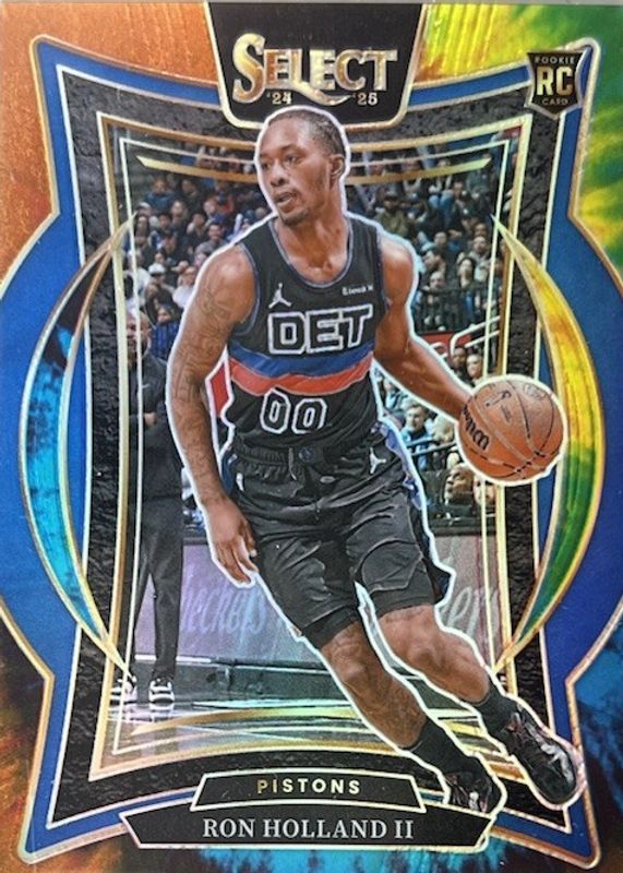 Ron Holland II 2024 Select #74 Concourse Tie-Dye /25 Rookie RAW