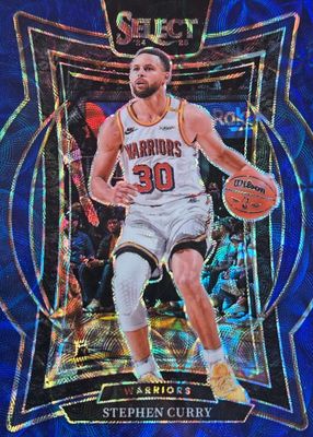 Stephen Curry 2021 Prizm #154 NBA 75th Anniversary Diamond