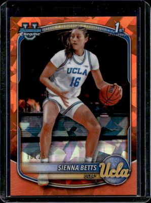 2025 Bowman Sapphire Edition #BCP-13 Chrome Prospects - Orange /25 (1st)
